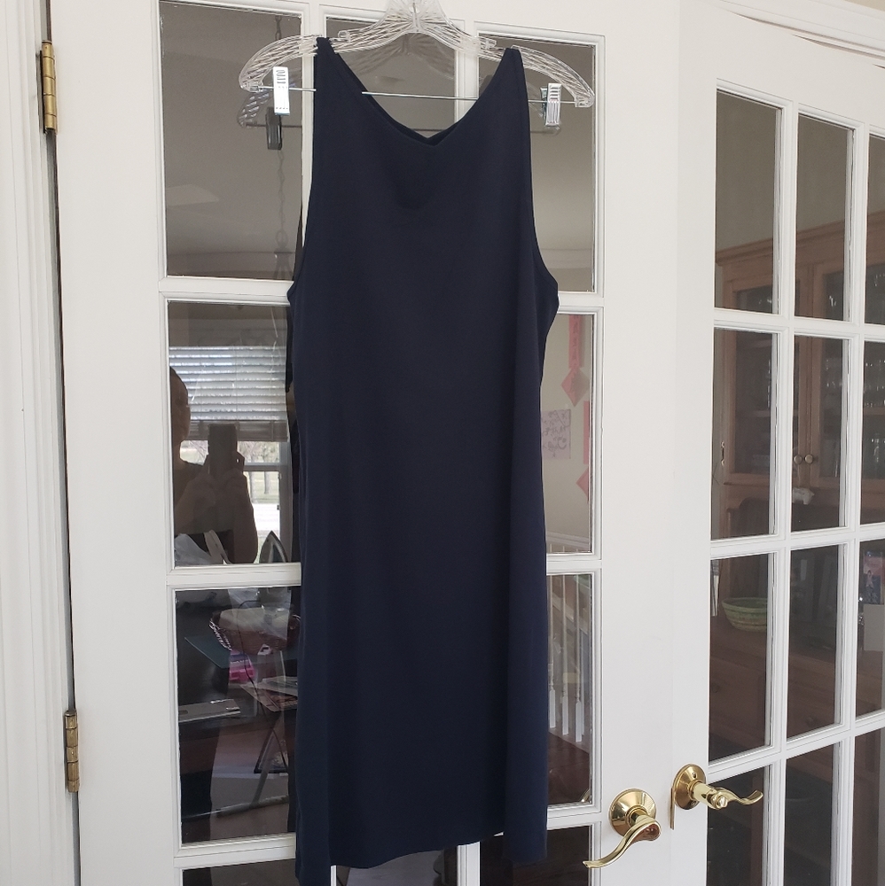 Navy blue dress size XL